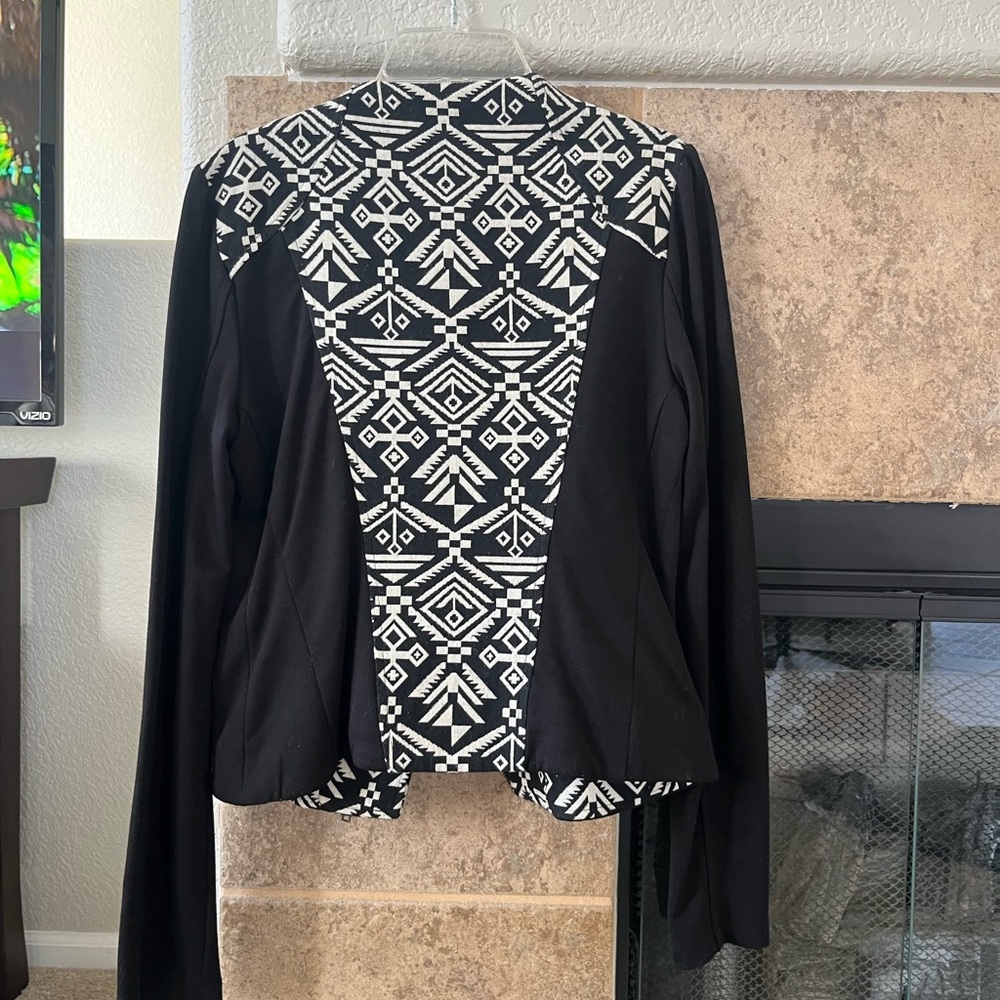 Thor Monochrome Patterned Blazer - image 5